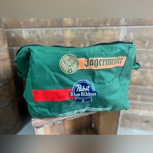 Jäegermeister x Pabst Blue Ribbon Soft Shell Cooler Tailgate Cold Food Storage